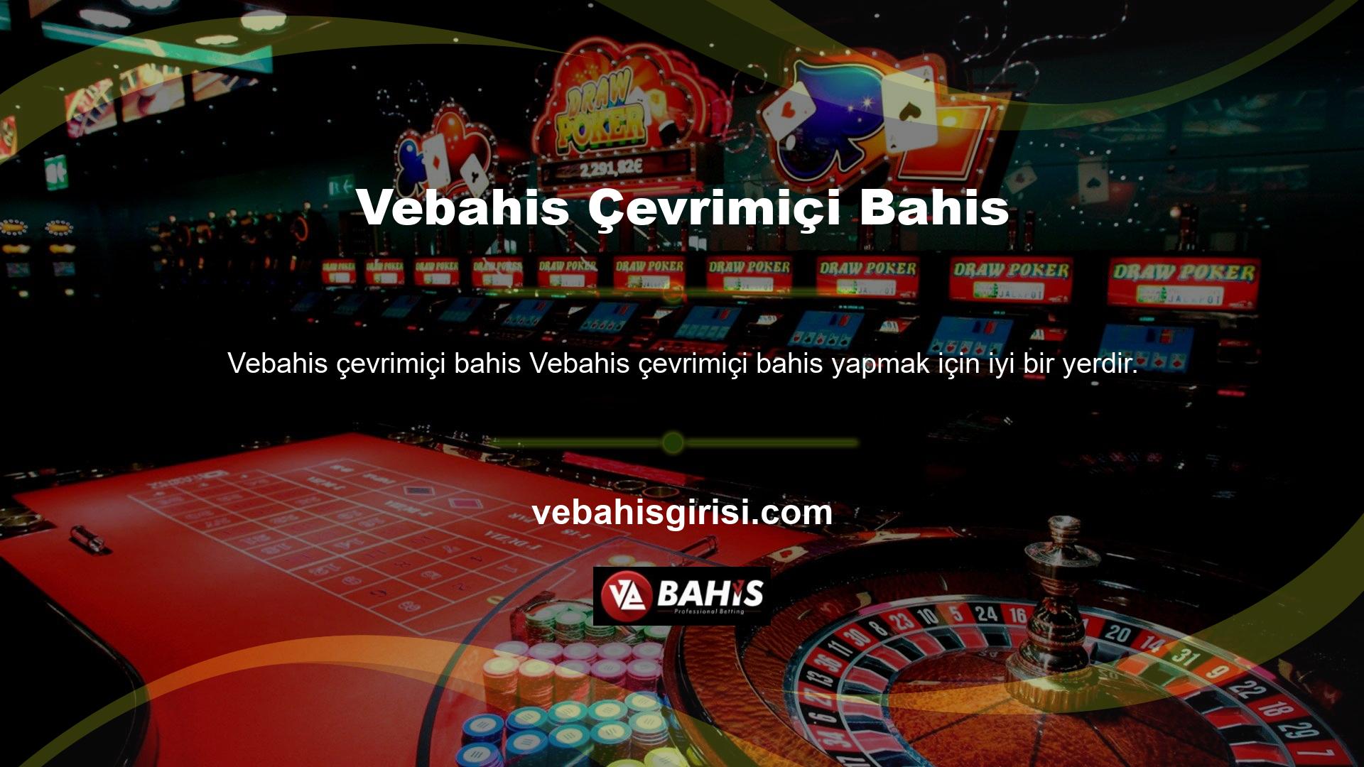 Casino oyunları, bingo, Zeppelin oyunları ve e-sporlar gibi birçok farklı spor türüne bahse girebilirsiniz